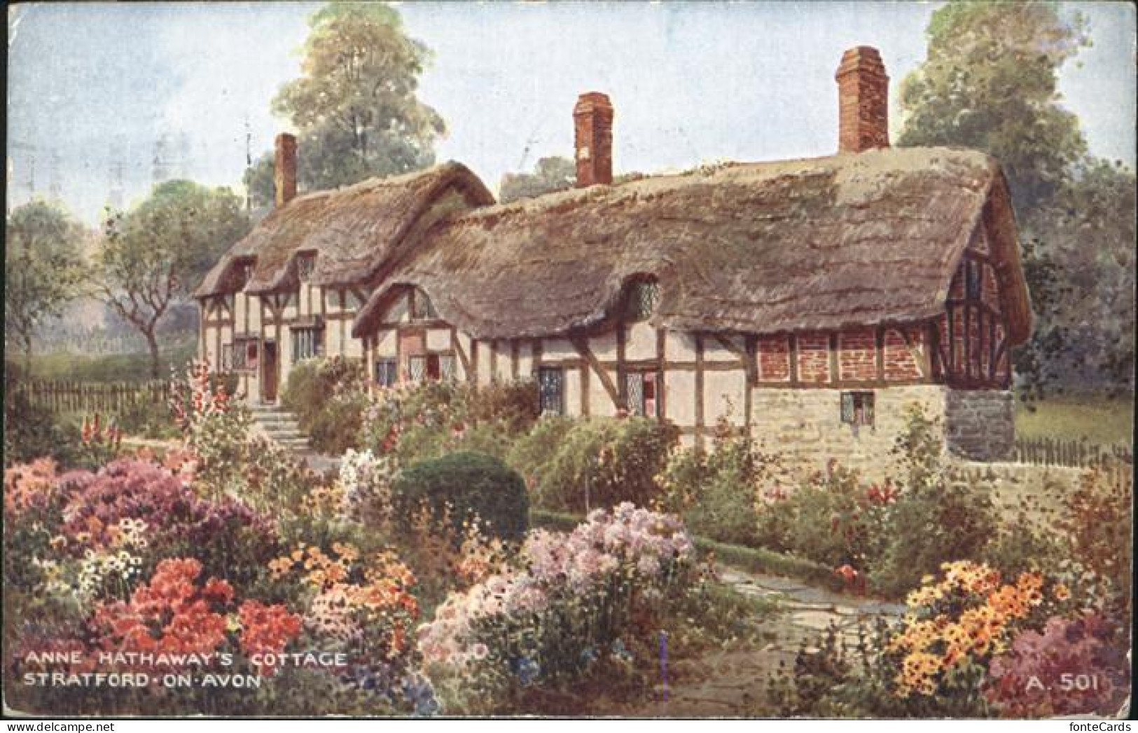 11188092 Stratford-on-Avon Anne HATHAWAYS`Cottage  Stratford-on-Avon - Sonstige & Ohne Zuordnung