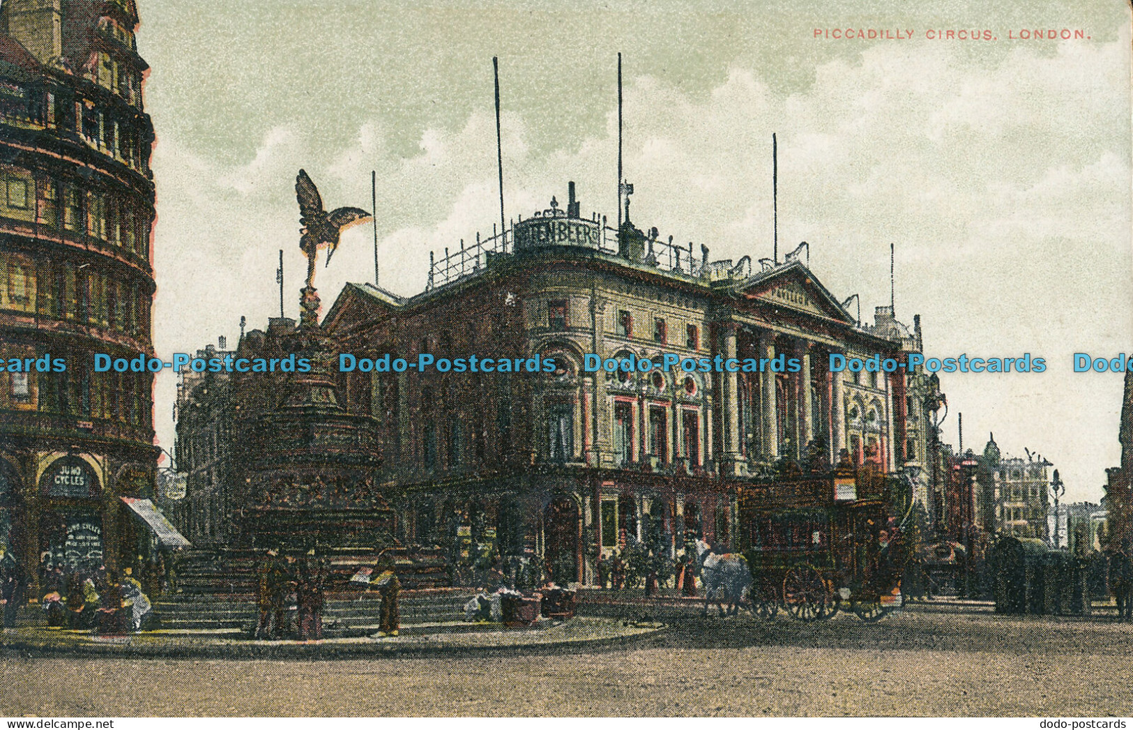 R004373 Piccadilly Circus. London. 1907 - Autres & Non Classés