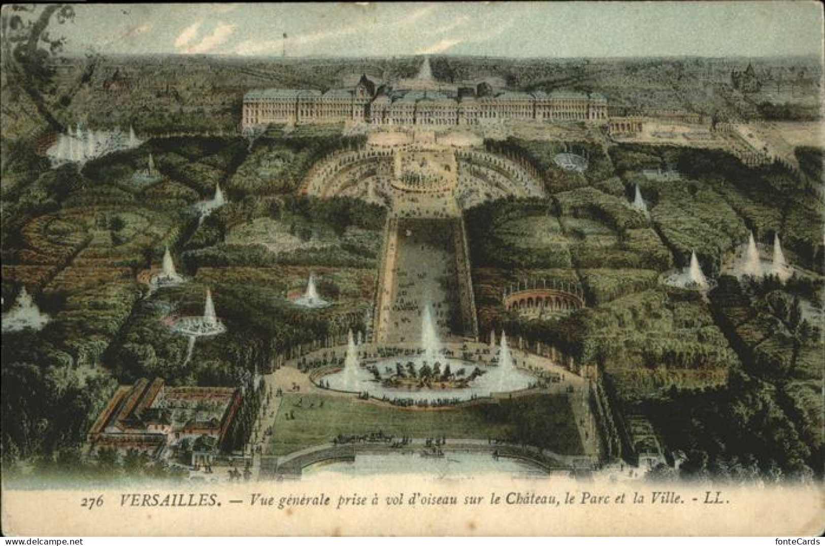 11186058 Versailles_Connecticut Fliegeraufnahme Chateau - Other & Unclassified