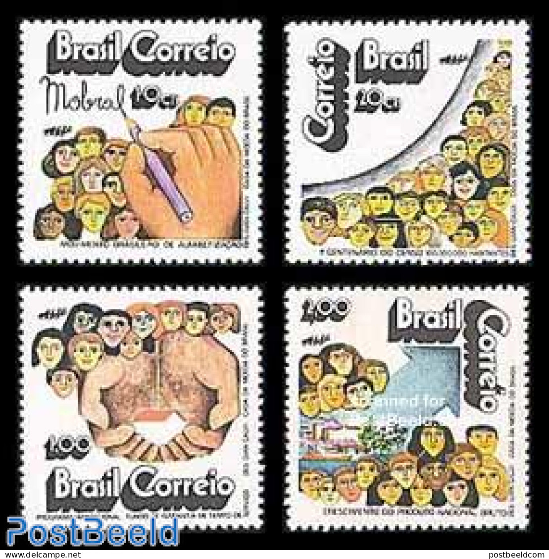 Brazil 1972 National Development 4v, Mint NH, Science - Education - Neufs