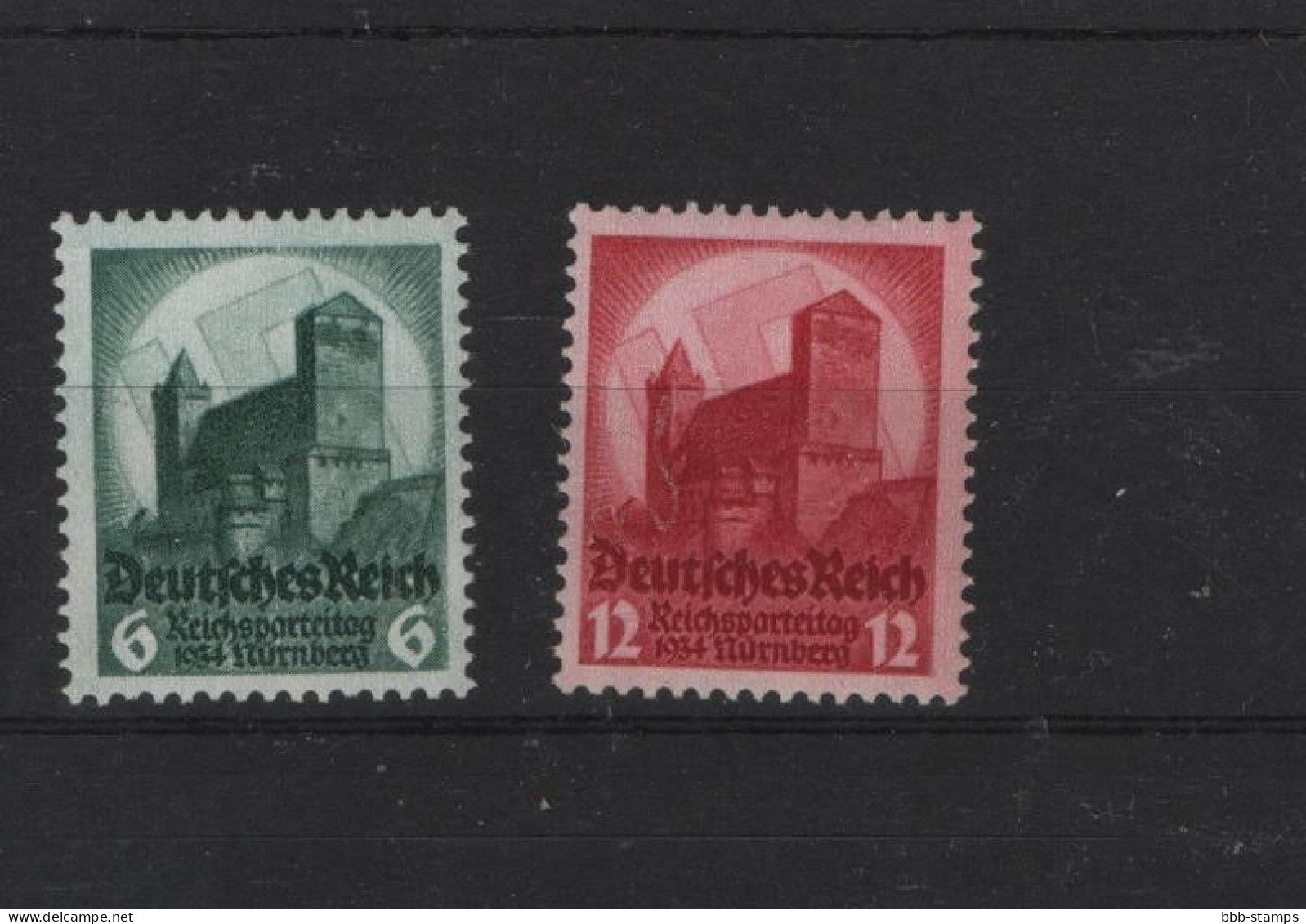 Deutsches Reich  Michel Kat.Nr  Postfr/** 546/547 - Unused Stamps