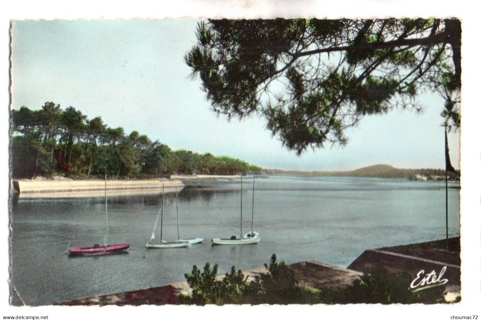 (40) 356, Hossegor, Estel 3463, Le Lac Marin à Basse-Mer, état ! - Hossegor