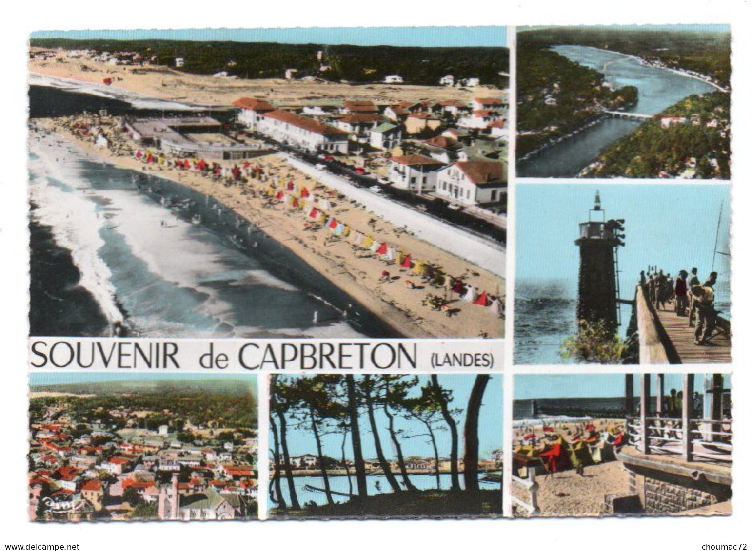 GF (40) 317, Capbreton, Combier 5 C, Muli-vues - Capbreton