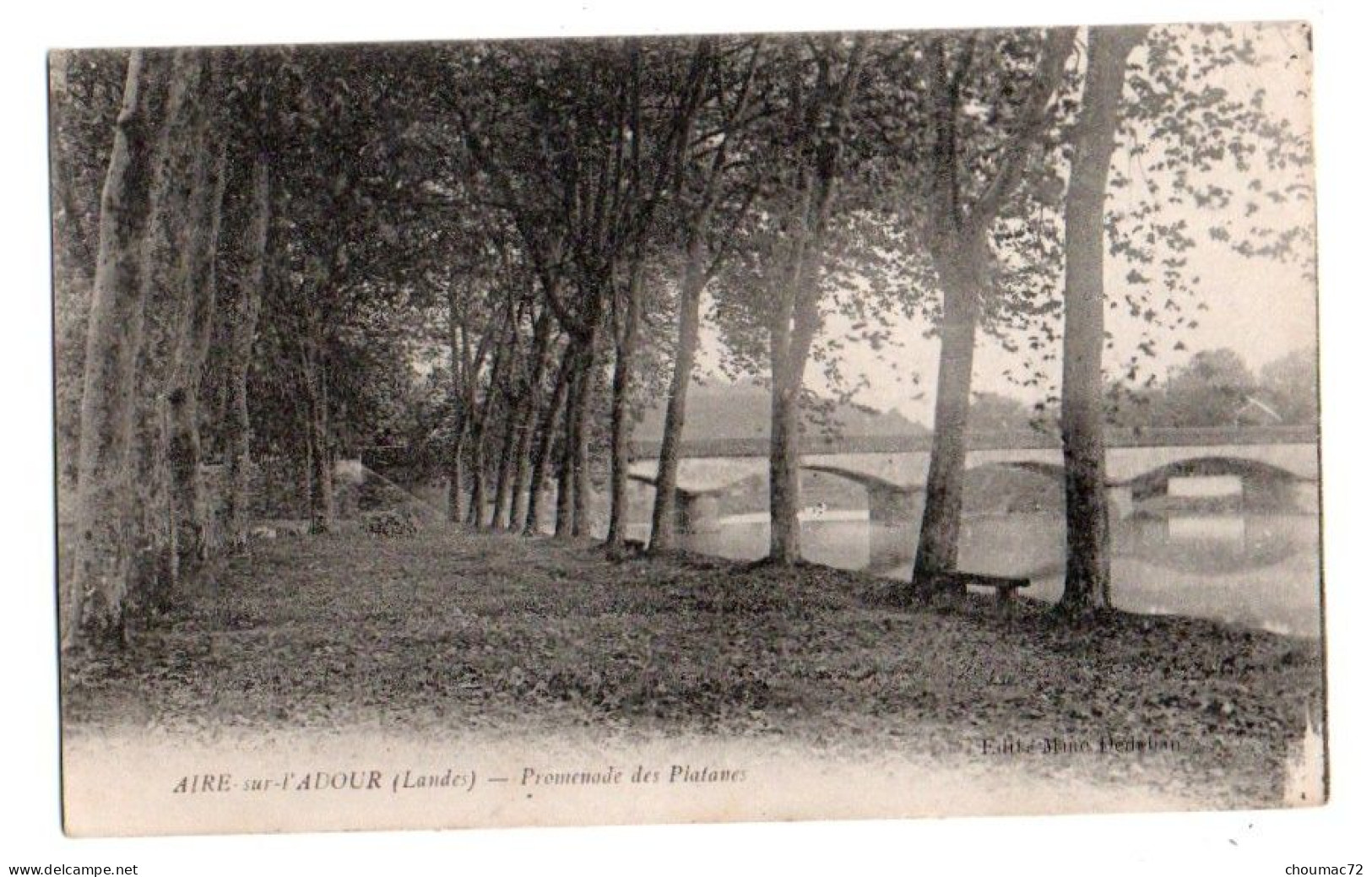 (40) 314, Aire Sur Adour, Mme Hédeban, Promenade Des Platanes - Aire