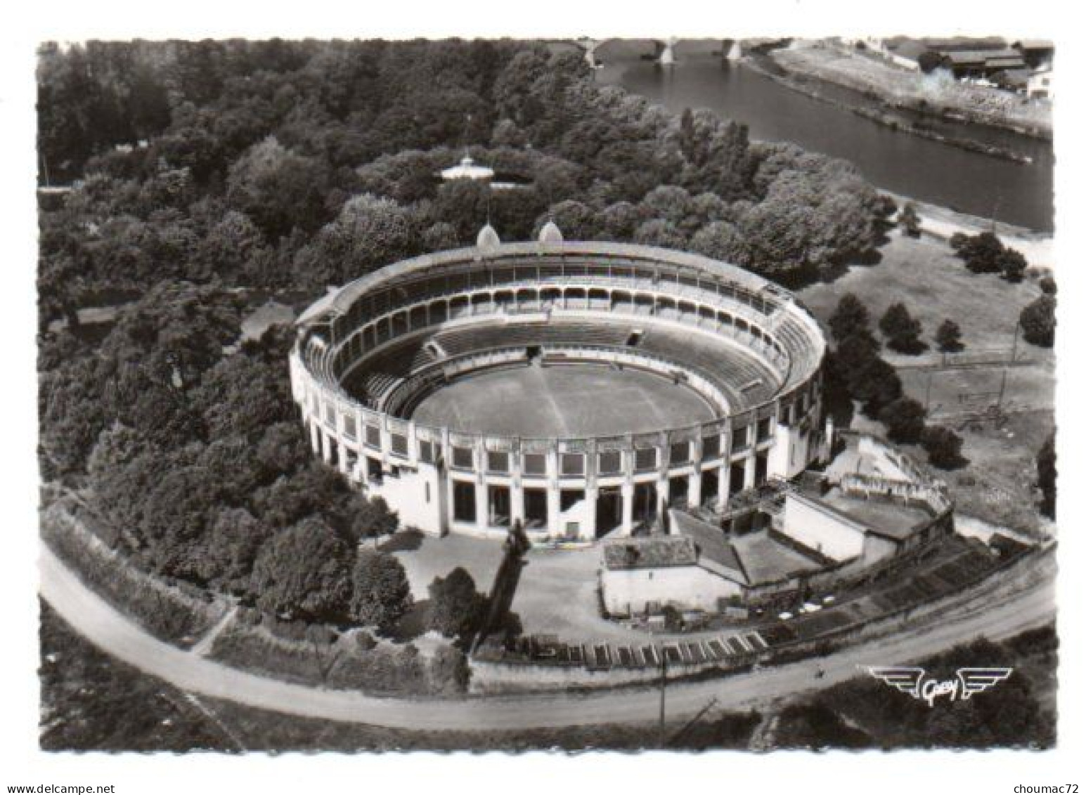 GF (40) 232, Dax, Artaud 4, Vue Aérienne, Les Arenes - Dax