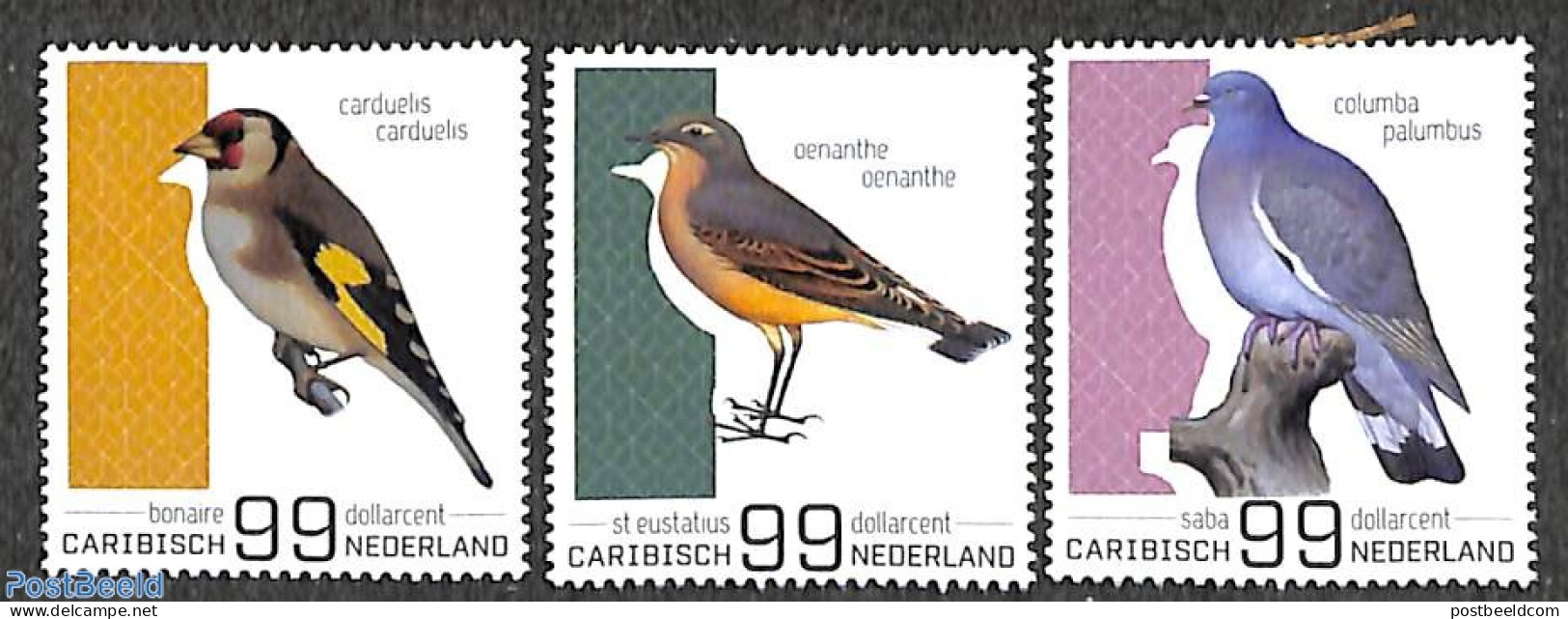 Dutch Caribbean 2022 Personal Stamps 3v (picture May Vary), Mint NH - Autres & Non Classés