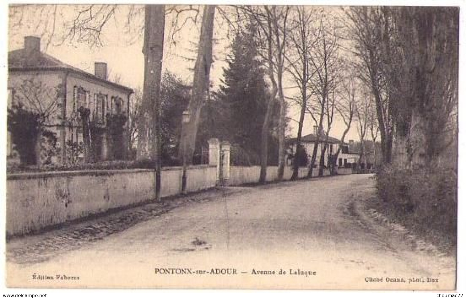 (40) 146, Pontonx Sur Adour, Faberes, Avenue De Laluque  - Autres & Non Classés