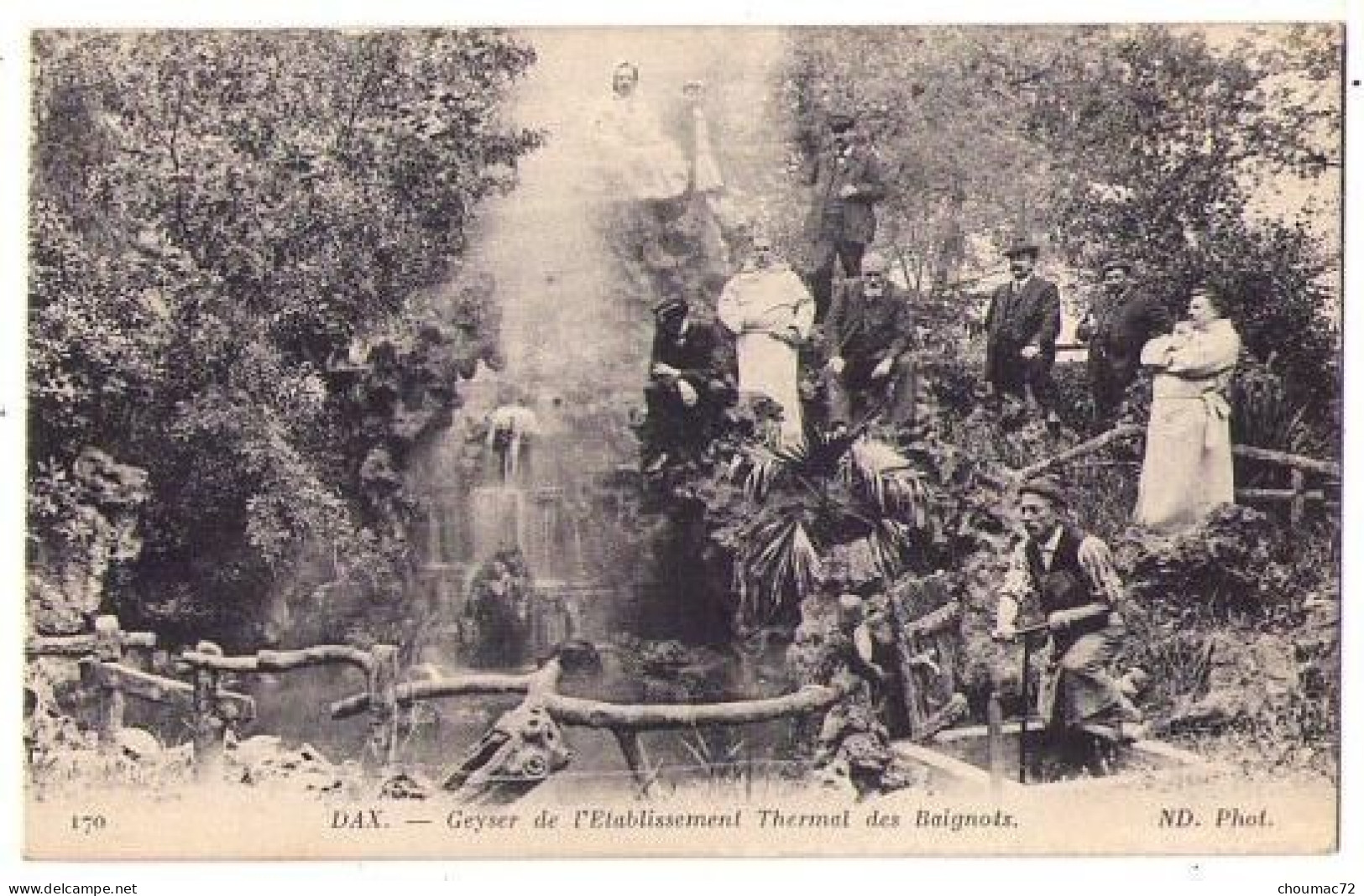 (40) 137, Dax, ND Phot 170, Geyser De L'Etablissement Thermal Des Baignots - Dax