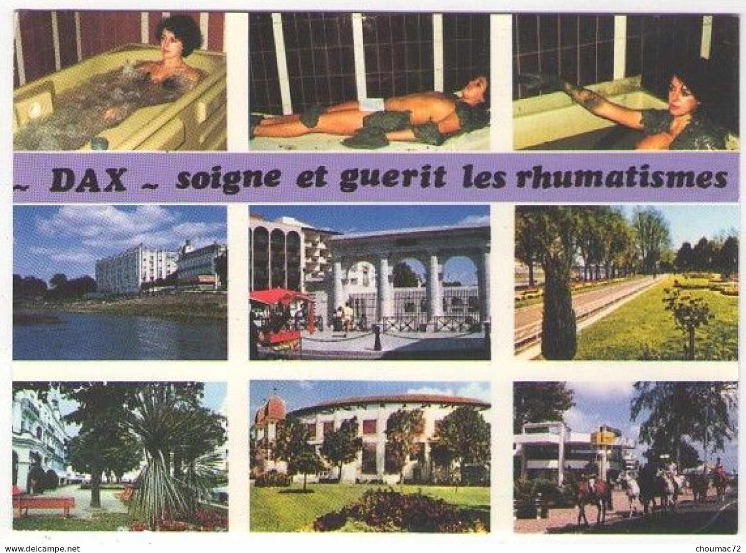GF (40) 085, Dax, La Cogogne, Ville Thermale, Soigne Et Guerit Les Rhumatismes - Dax