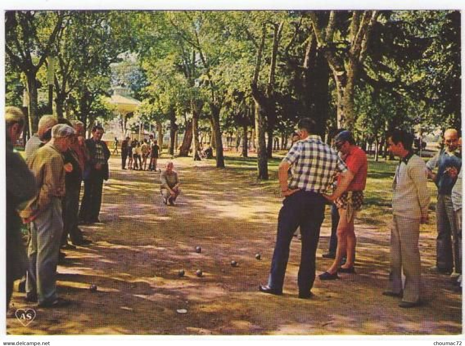 GF (40) 043, Dax, Artaud 24, Partie De Pétanque - Dax