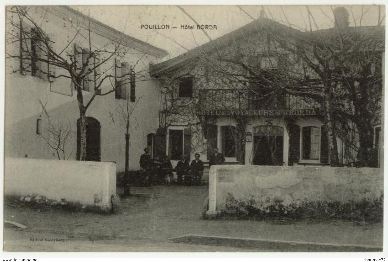 (40) 032, Pouillon, Cocoynacq, Hôtel Borda - Autres & Non Classés