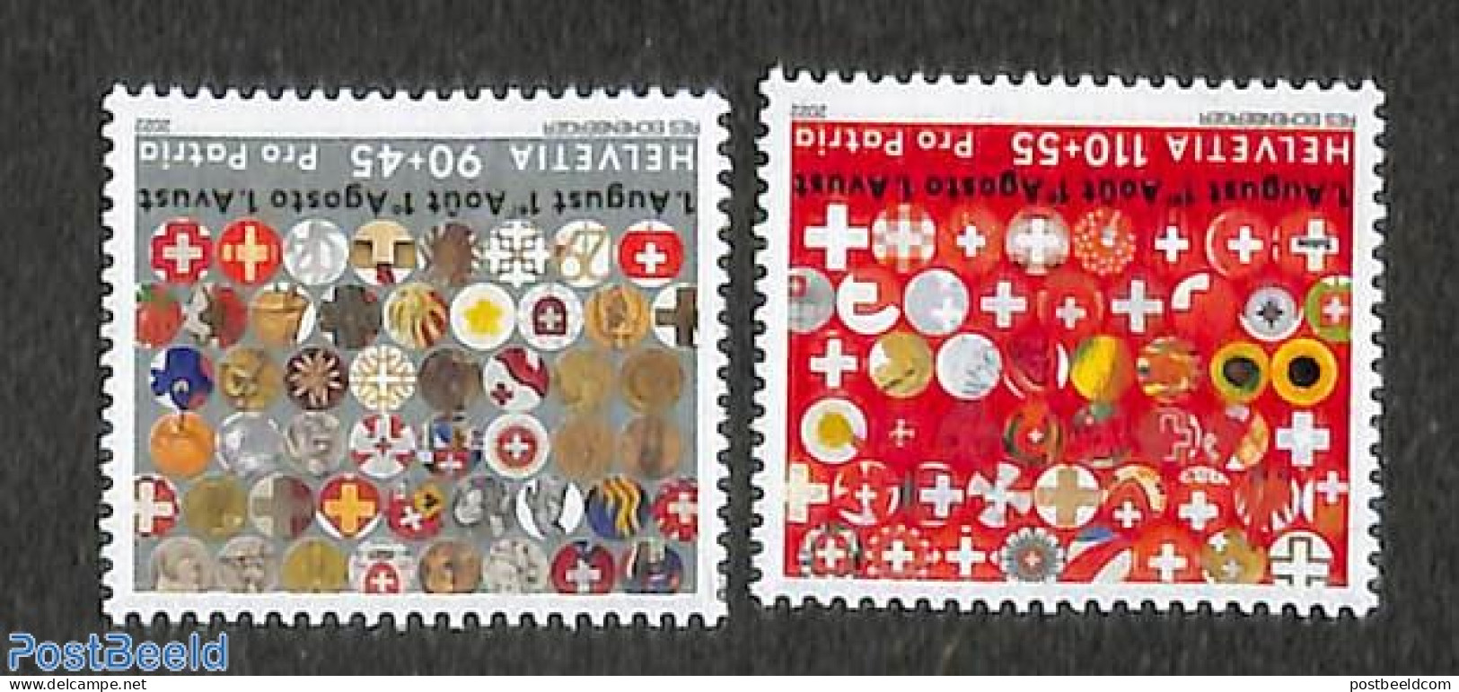 Switzerland 2022 Pro Patria 2v, Mint NH - Unused Stamps