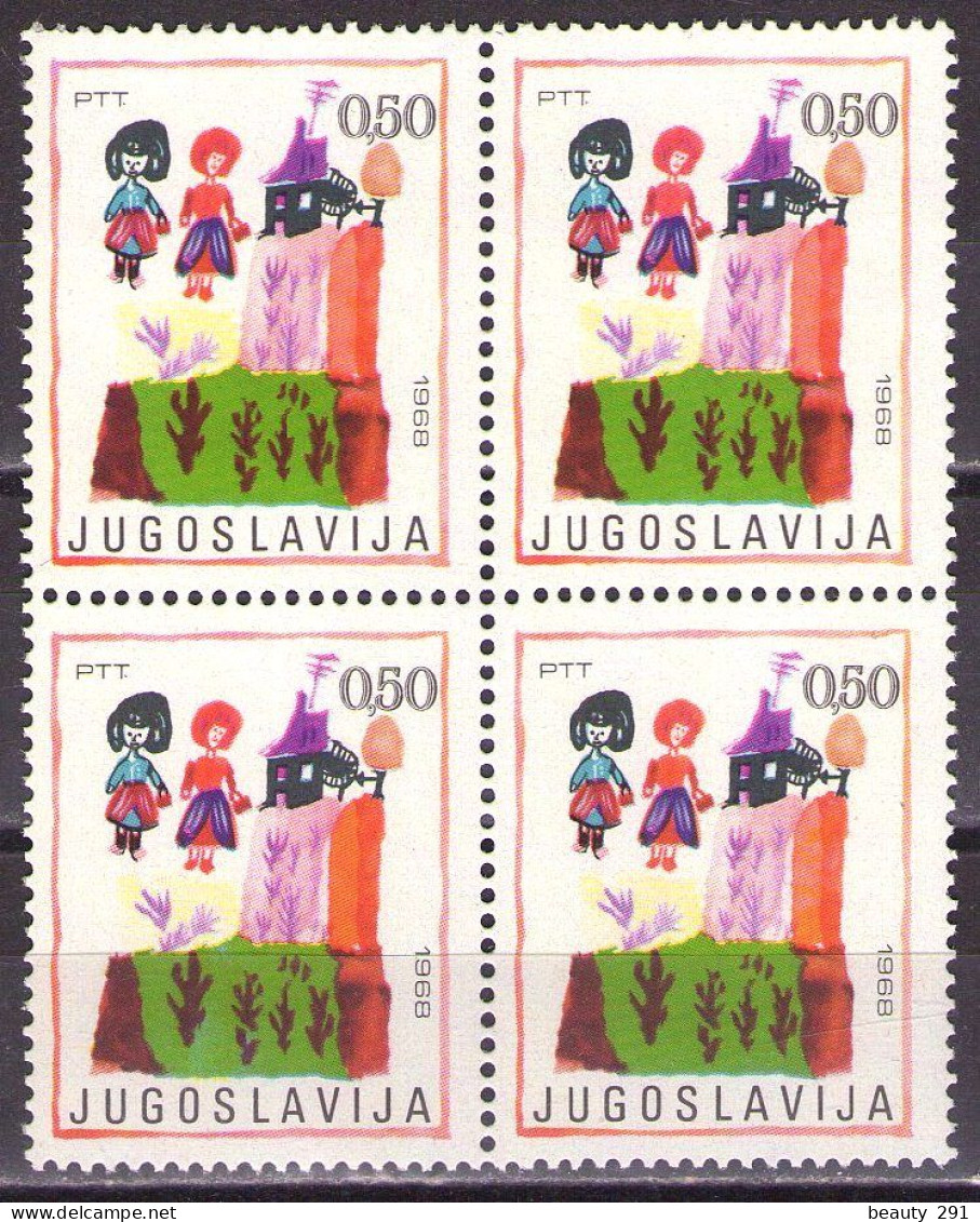 Yugoslavia 1968 - Children's Week - Mi 1304 - MNH**VF - Neufs