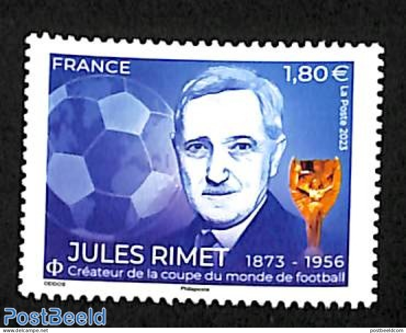 France 2023 Jules Rimet 1v, Mint NH, Sport - Football - Neufs