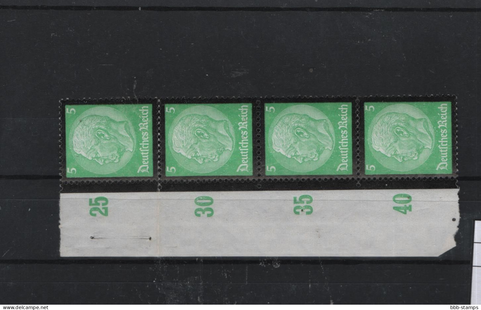 Deutsches Reich  Michel Kat.Nr  Postfr/** 549 Vierer Rand - Unused Stamps