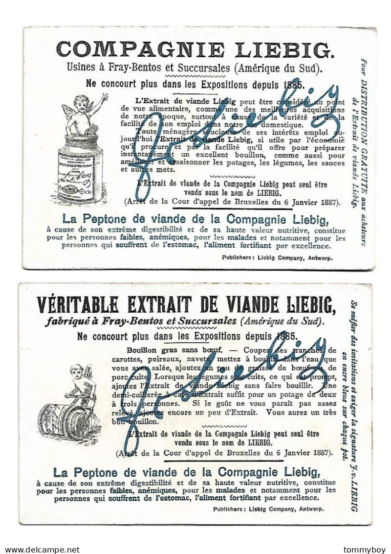 S 665 , Liebig 6 Cards, Coutumes De Pâques  (ref B16) - Liebig