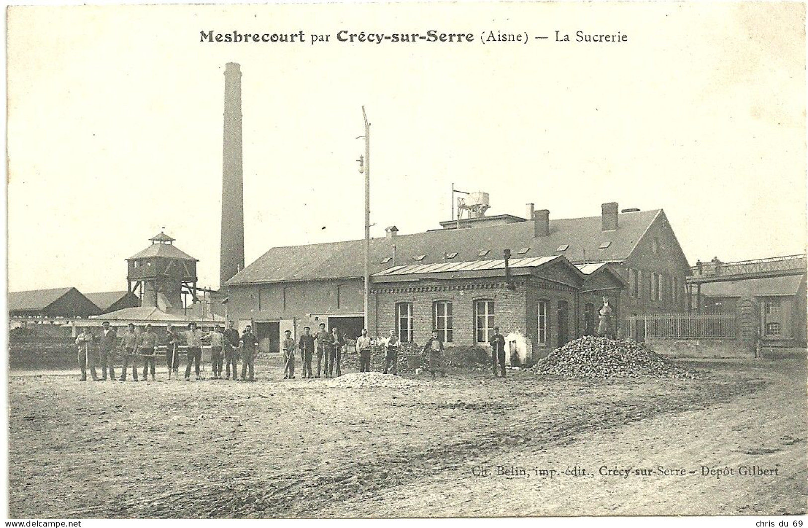 Mesbrecourt Par Crecy Sur Serre La Sucrerie - Autres & Non Classés