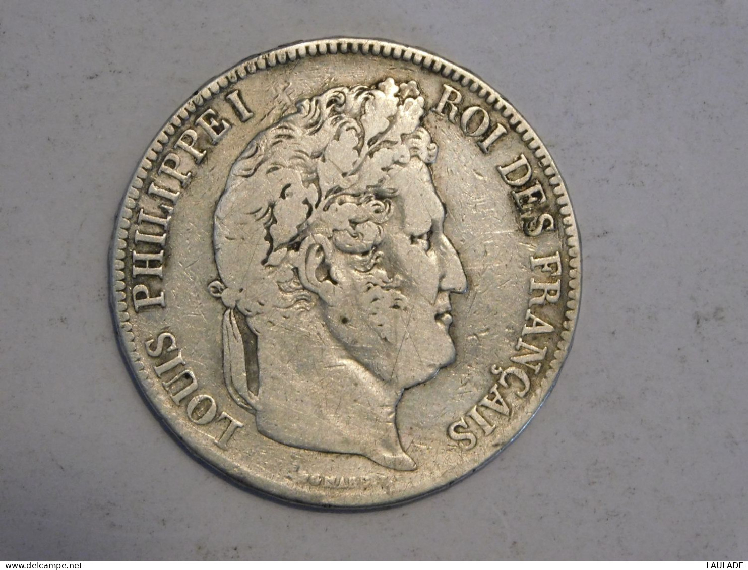 FRANCE 5 Francs 1836 A - Silver, Argent Franc - 5 Francs
