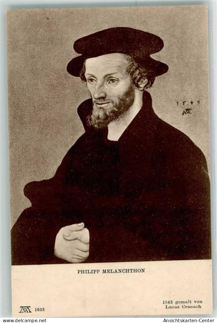 39426411 - Philipp Melanchthon Sign.Lucas Cranach Verlag Ackermann Nr.1633 Serie 132 - Autres & Non Classés