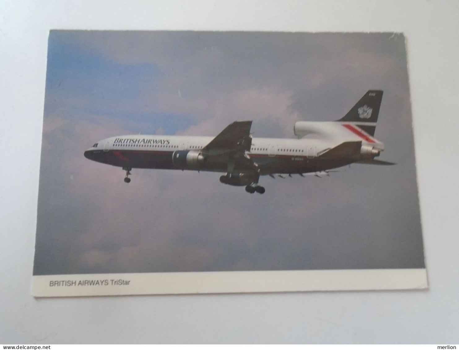 D203087     CPM   Airplane Avion Aircraft -    BA  British Airways Aircraft Lockheed Tristar 200 - 1946-....: Modern Era