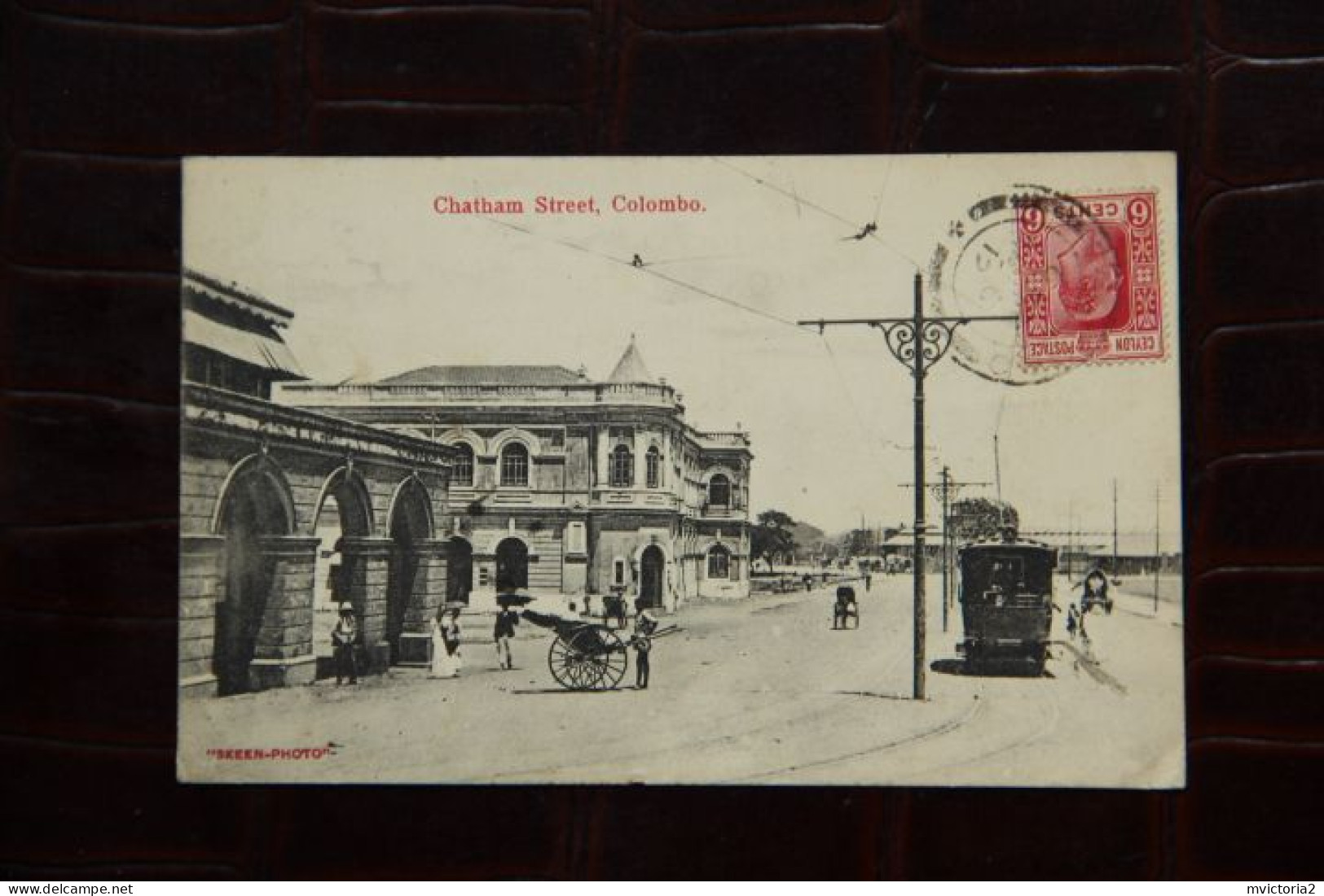 CEYLON , SRI LANKA : COLOMBO, CHATHAM Street - Sri Lanka (Ceylon)