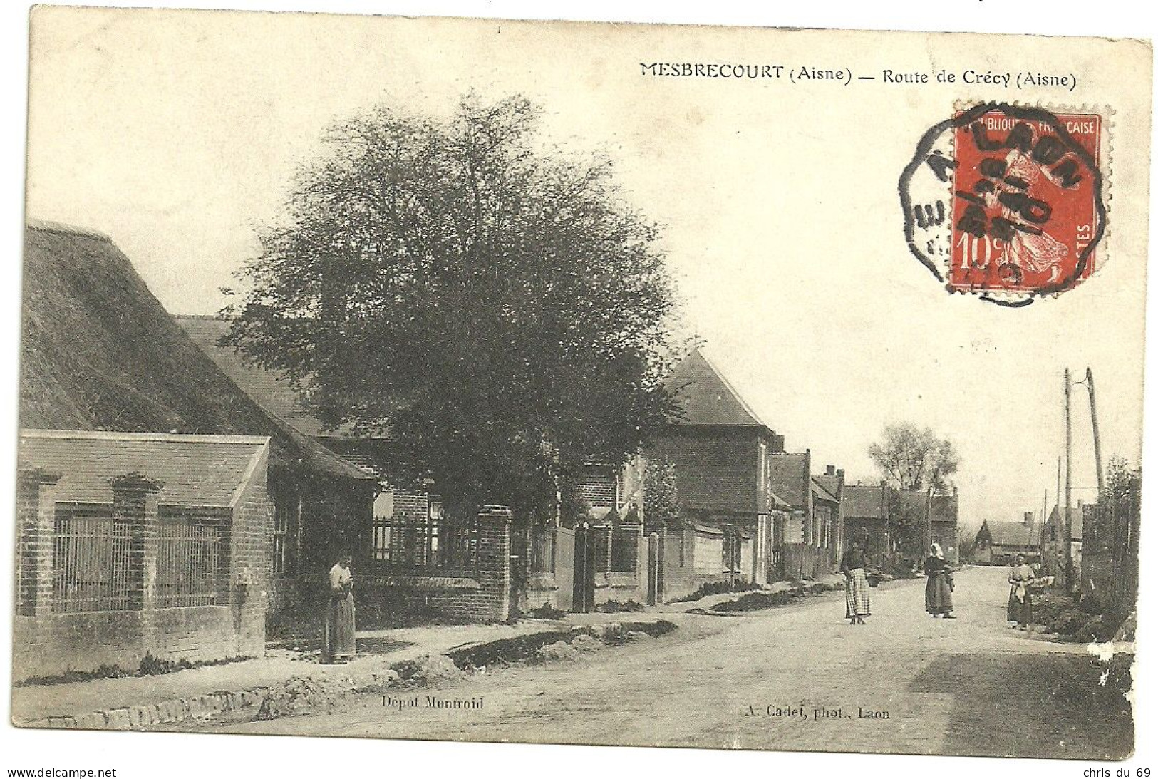 Mesbrecourt Route De Crecy - Autres & Non Classés