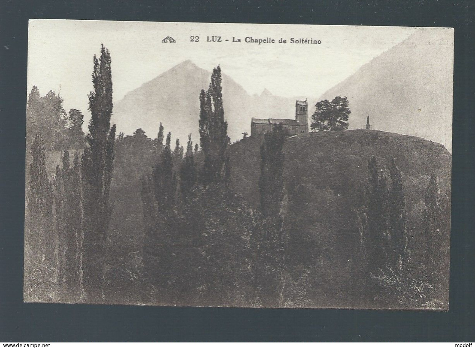 CPA - 65 - Luz - La Chapelle De Solferino - Non Circulée - Luz Saint Sauveur