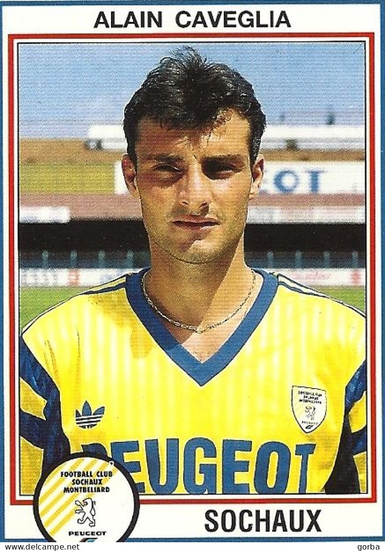 *PANINI - FOOT 1993 - N°223 Alain CAVEGLIA - Football Club SOCHAUX Montbelliard - Französische Ausgabe