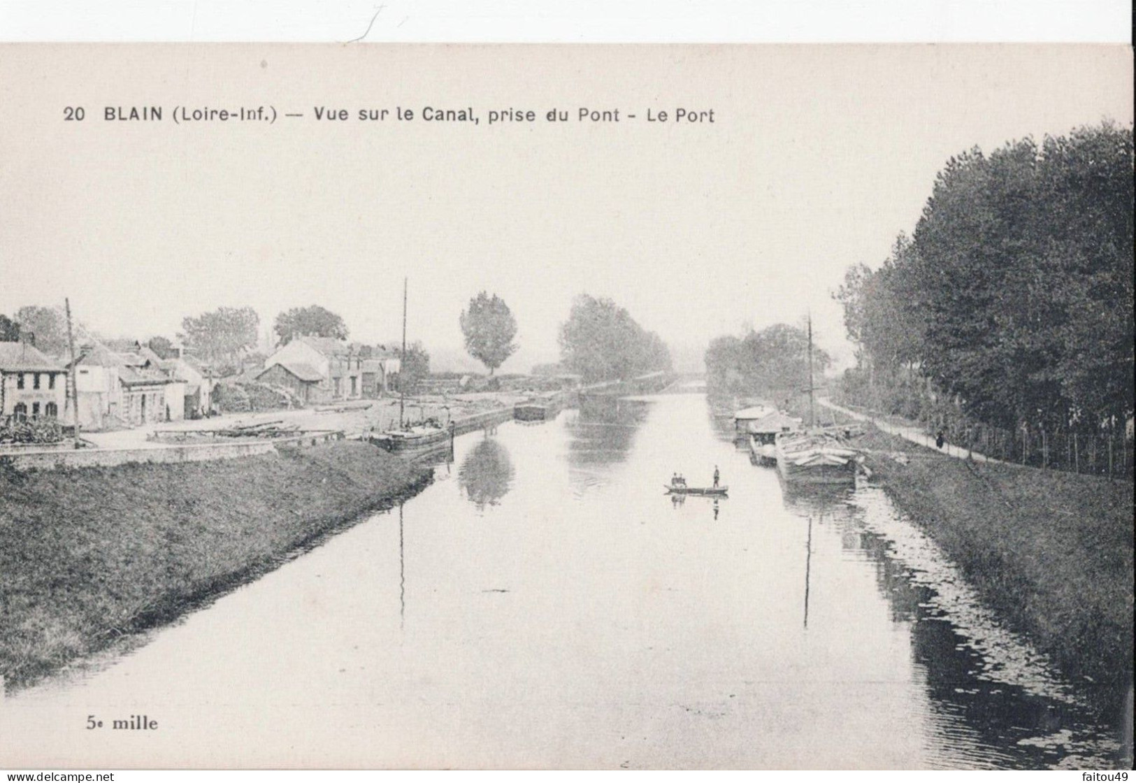 44 -   BLAIN - Vue Sur Le Canal, Prise Du Pont - Le Port    18 - Blain