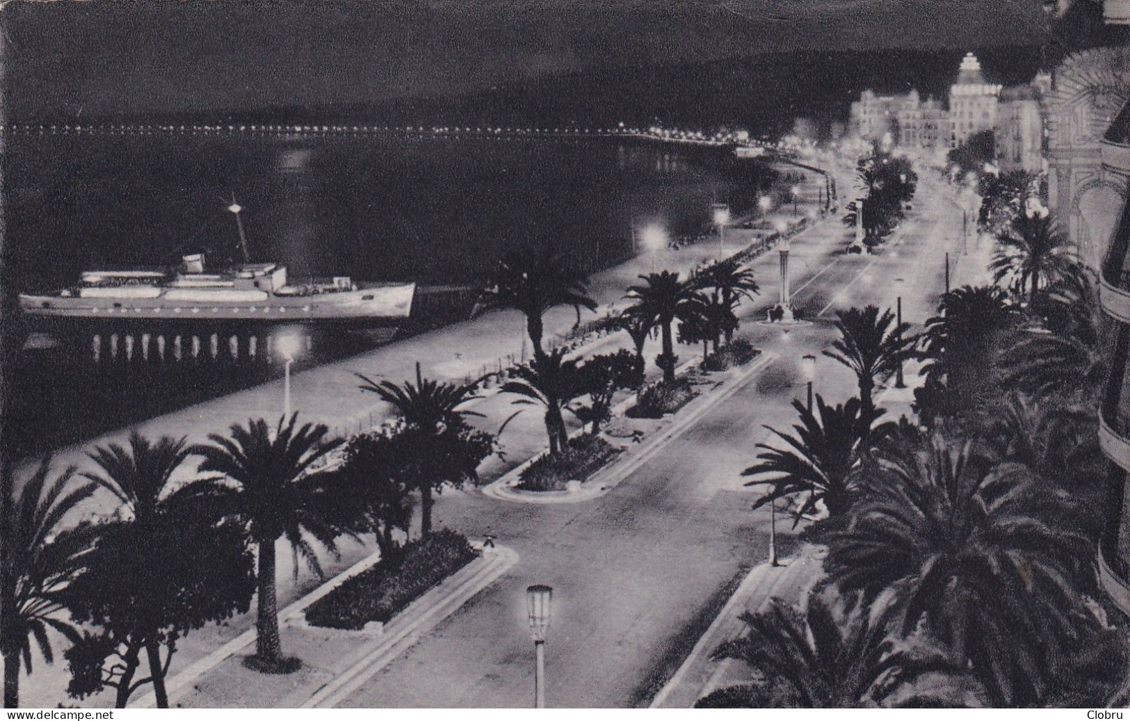 06, Nice, La Nuit, Promenade En Mer - Nizza Bei Nacht