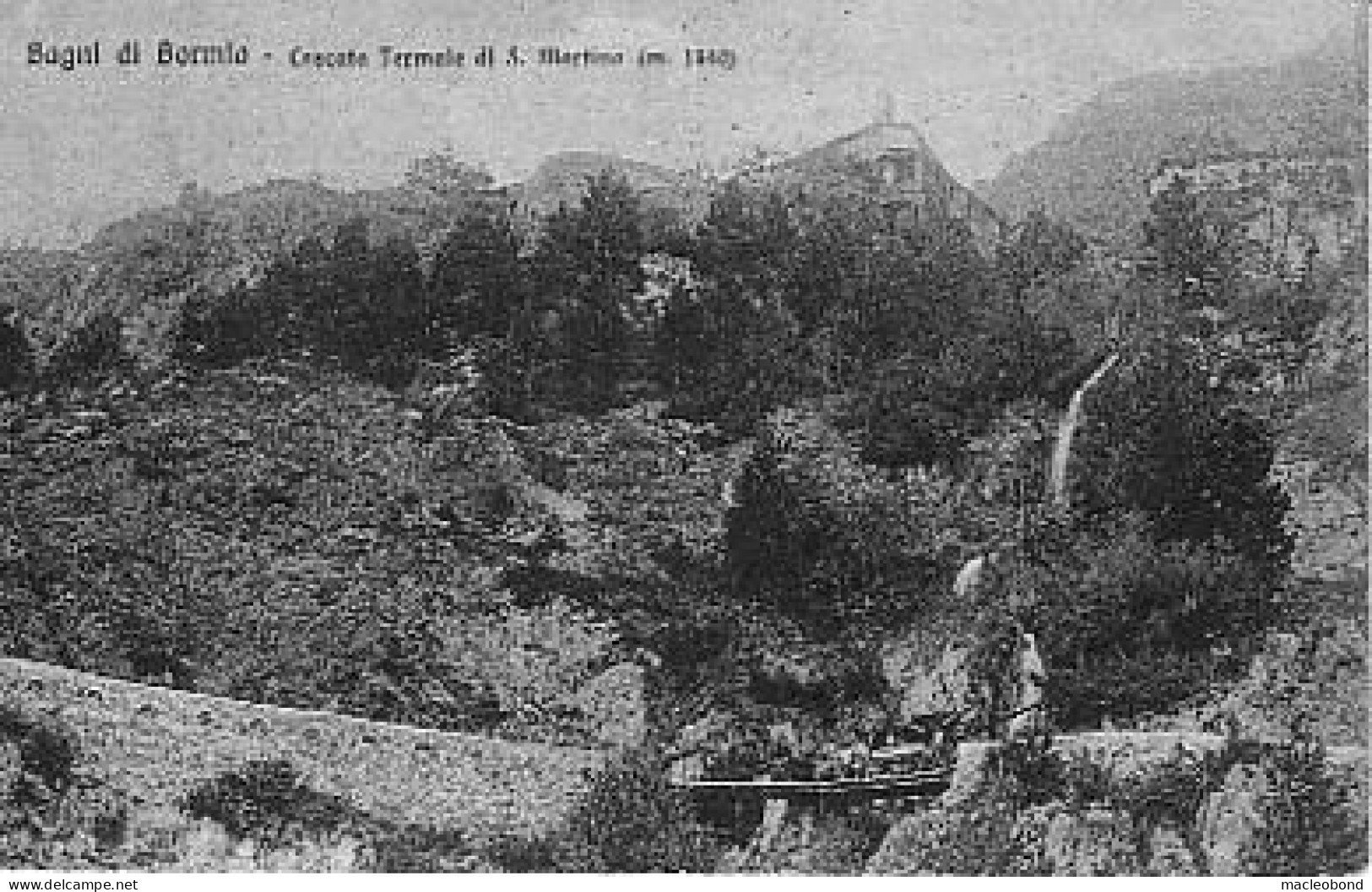 Bormio (Sondrio) - Albergo Bagni Vecchi Cascata Termale Di S. Martino - Sondrio