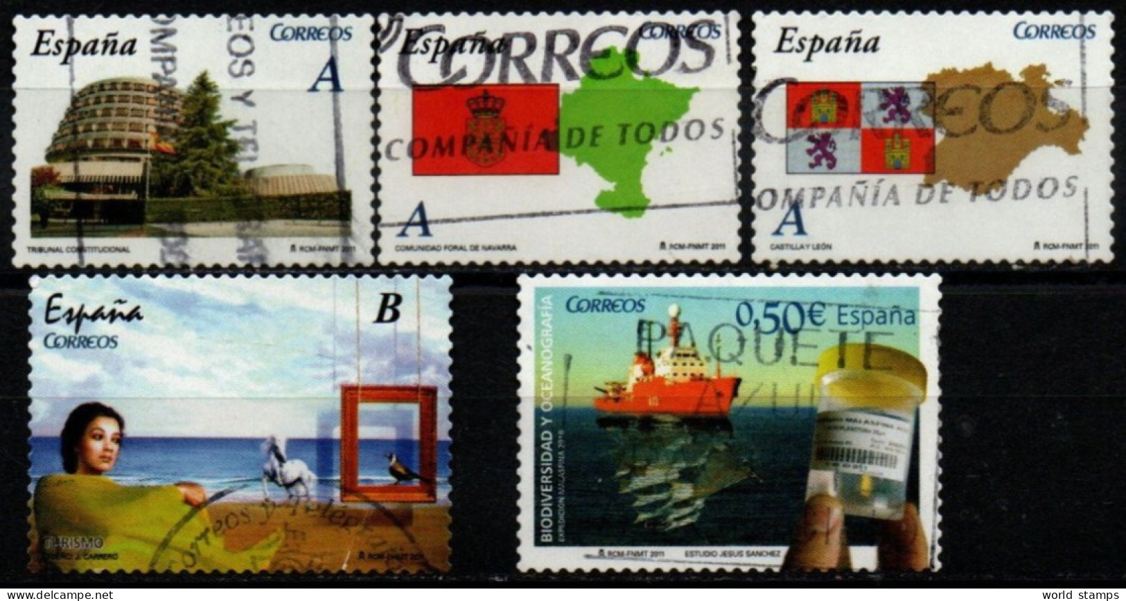 ESPAGNE 2011 O - Used Stamps