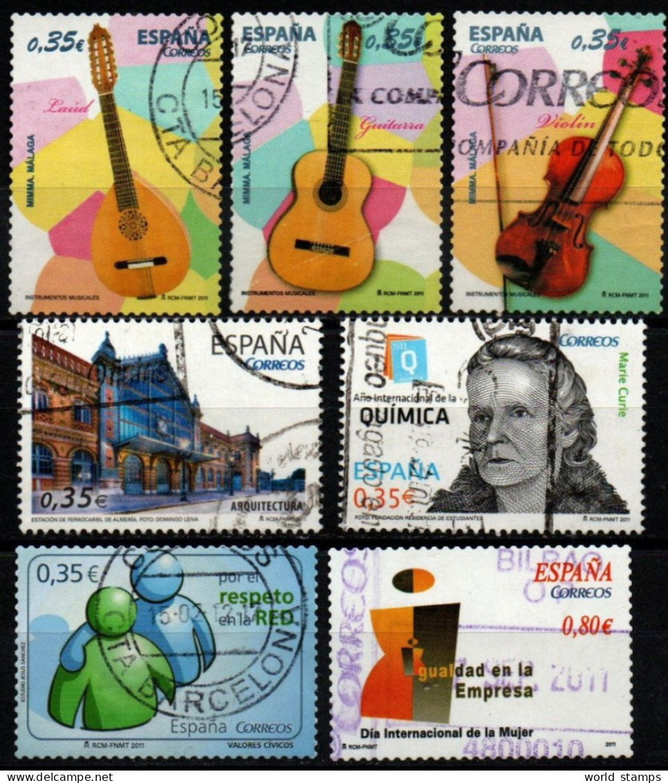ESPAGNE 2011 O - Used Stamps