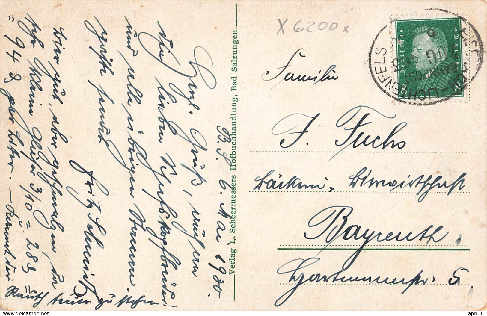 Bahnpost (Ambulant; R.P.O./T.P.O.) Eisenach-Lichtenfels (ZA2680) - Covers & Documents