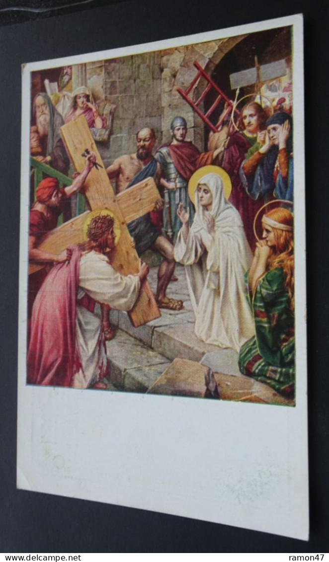 Jozef Janssens - Les VII Douleurs De La Vierge (Cathédr. D'Anvers) - La Rencontre Sur Le Chemin Du Calvaire - # 2264 - Paintings, Stained Glasses & Statues
