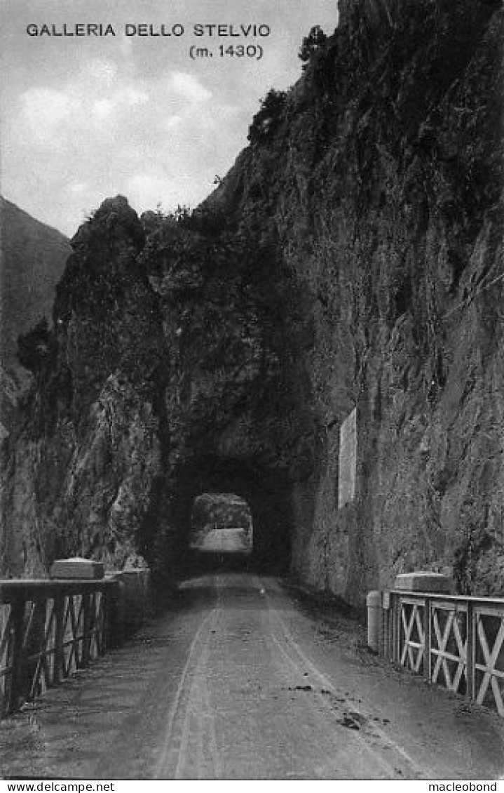 Bormio (Sondrio) - Albergo Bagni Vecchi Galleria E Ponte Strada Dello Stelvio - Sondrio