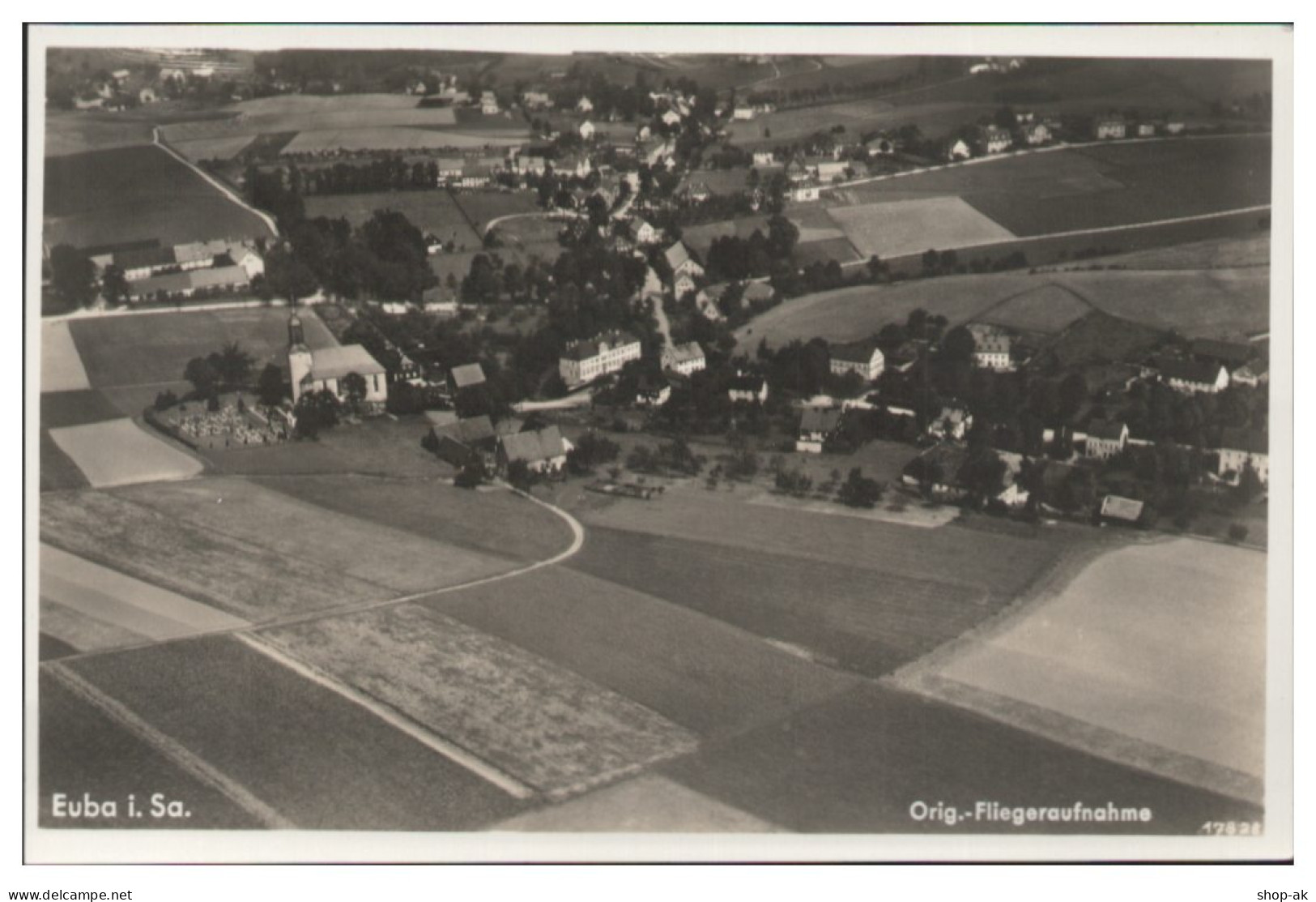 MW25140/ Euba B. Chemnitz  Foto  AK Seltenes Strähle Luftbild 1940 - Sonstige & Ohne Zuordnung