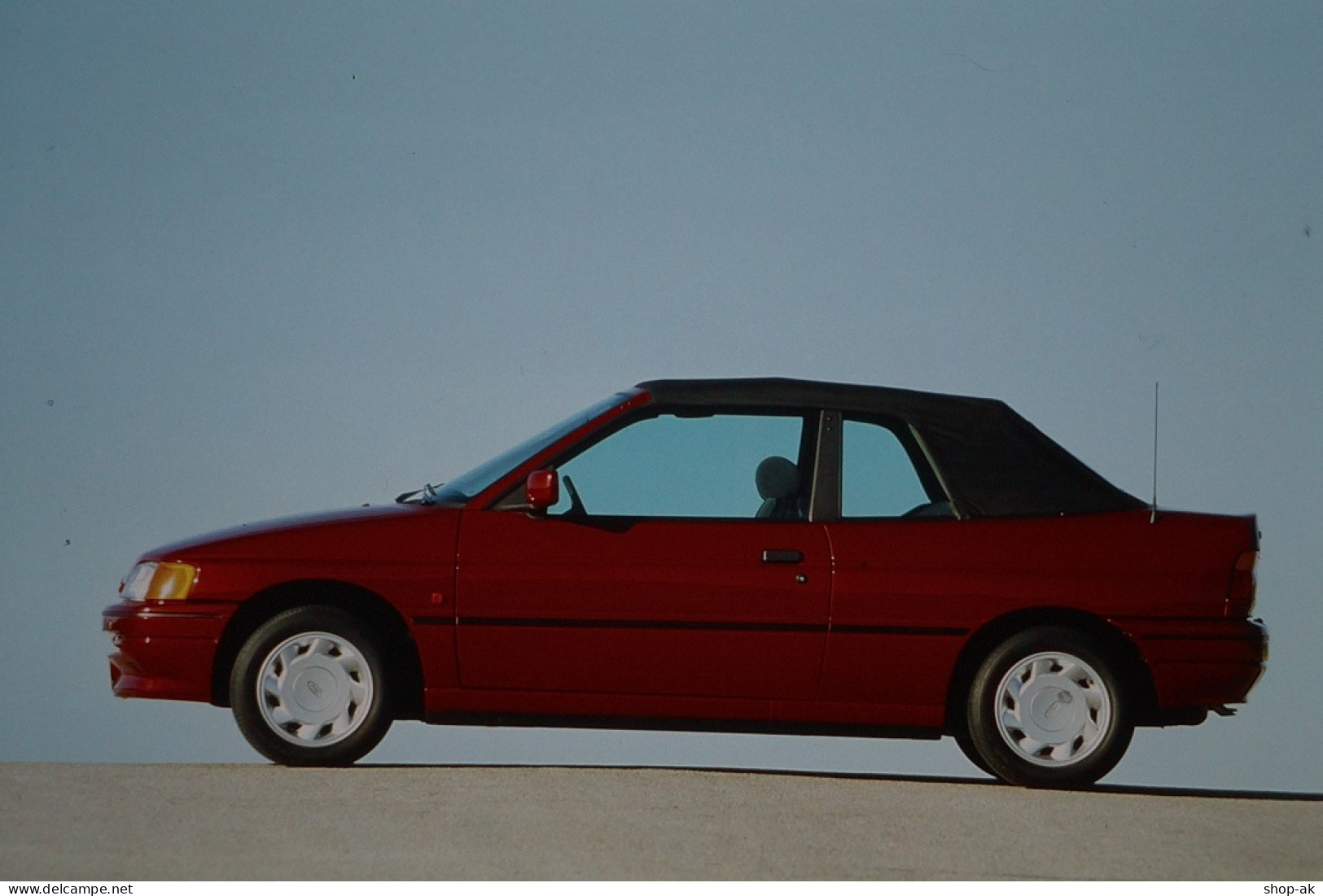 Dia0039/  3 X DIA Foto Ford Escort Cabrio 1990 - Voitures