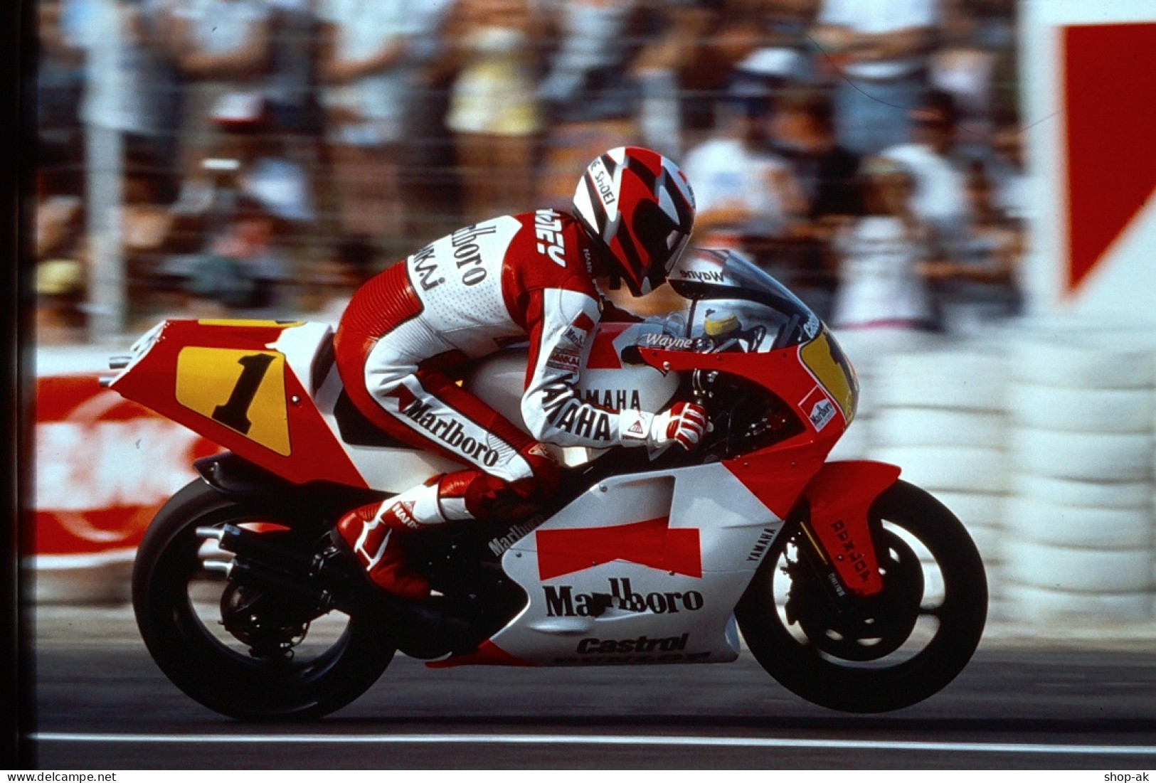 Dia0052/ DIA Foto Wayne Rainey 500CC Yamaha Motorrad  1991 - Motor Bikes