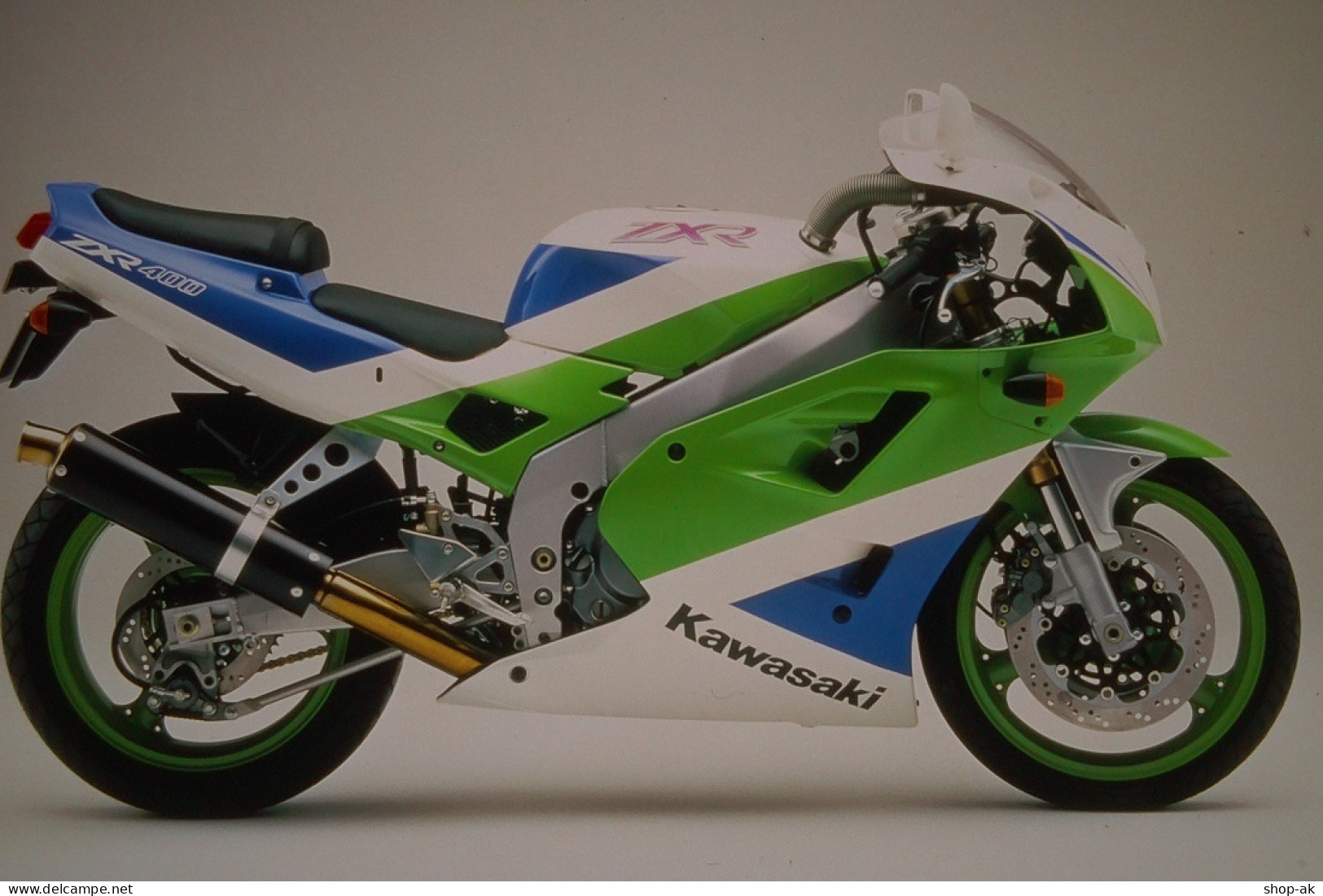 Dia0062/ DIA Foto Kawasaki 91-ZXR 400  Motorrad  - Motos
