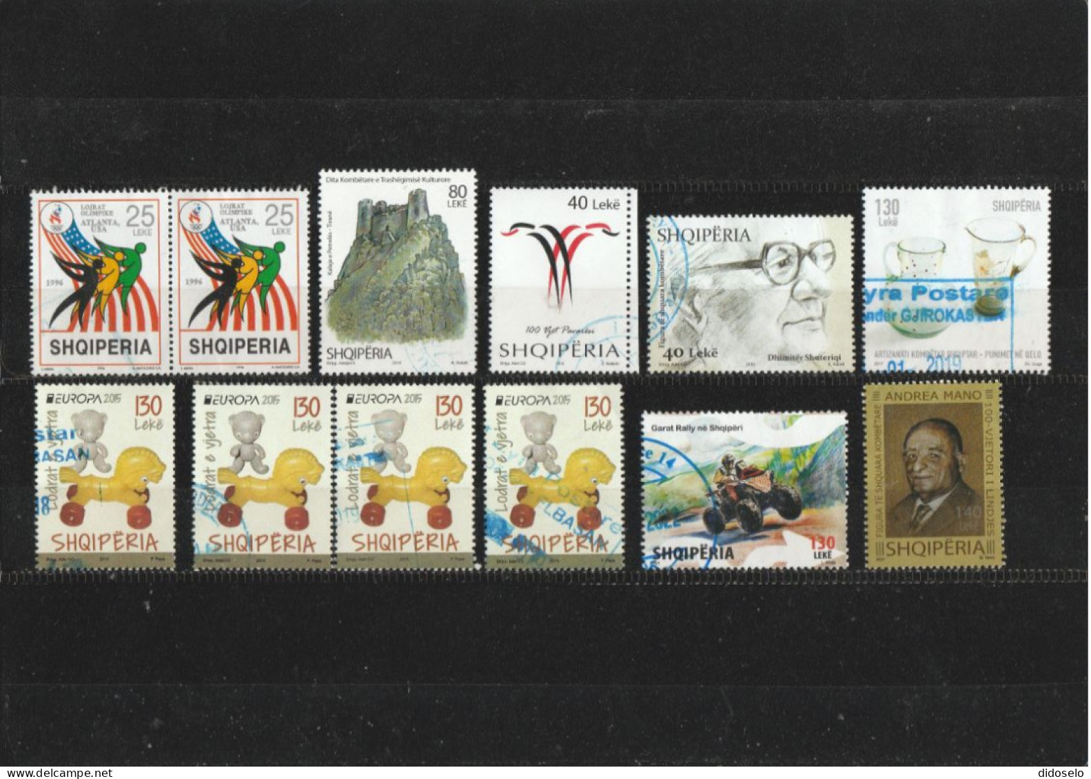 Albania - Small Lot Of Used Stamps - Albanie
