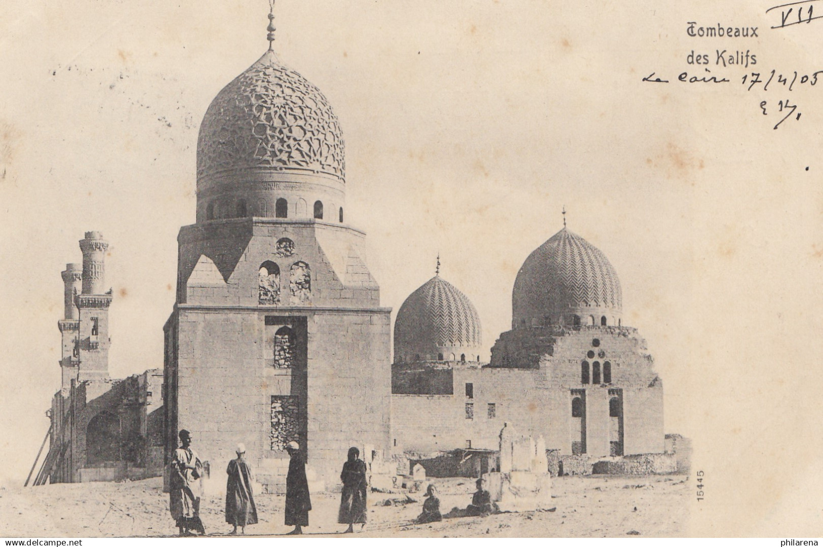 Ägypten/Egypte: 1905: Cairo Ansichtskarte Nach Italien/San Remo - Other & Unclassified