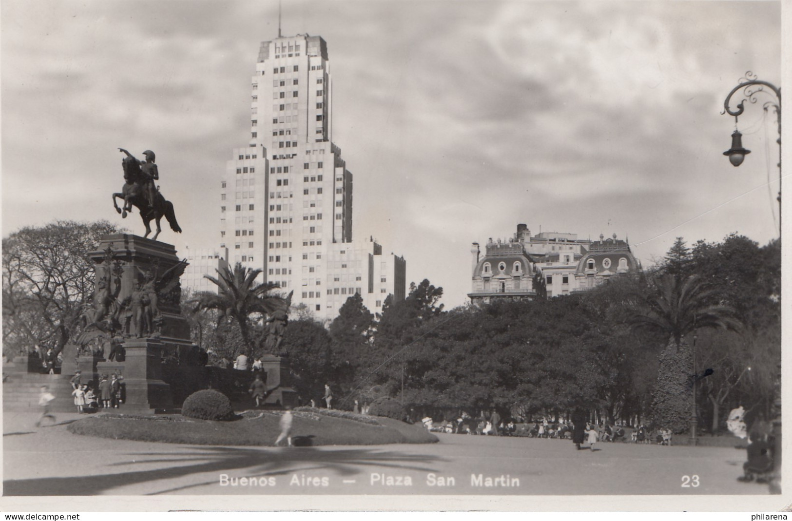 Argentinien: 1936 Ansichtskarte Buenos Aires Nach Zürich - Autres & Non Classés