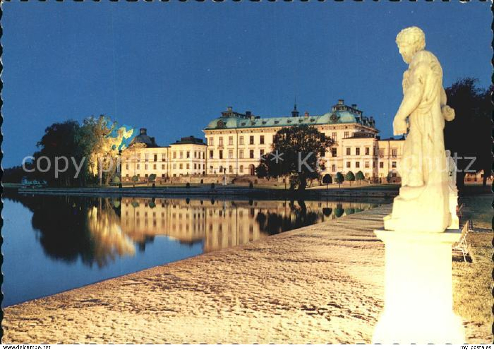 72576758 Stockholm Drottningholms Slott Schloss Skulptur Statue Stockholm - Sweden