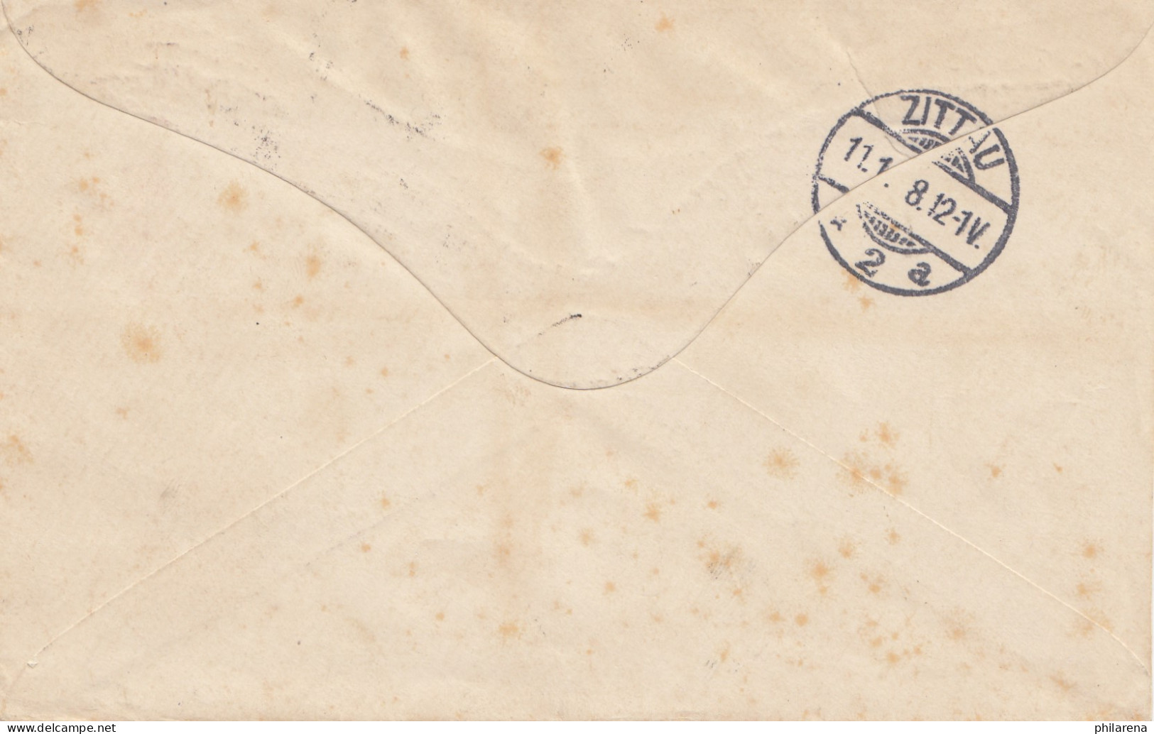 Australia 1907: Letter Victoria To Germany - Zittau - Autres & Non Classés