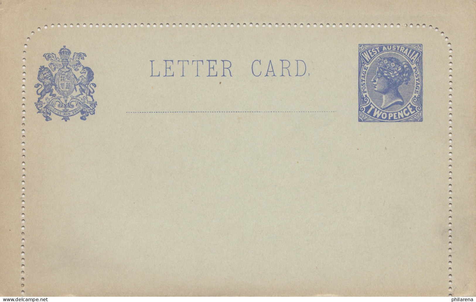 Australia Letter Card K4, Unused - Other & Unclassified