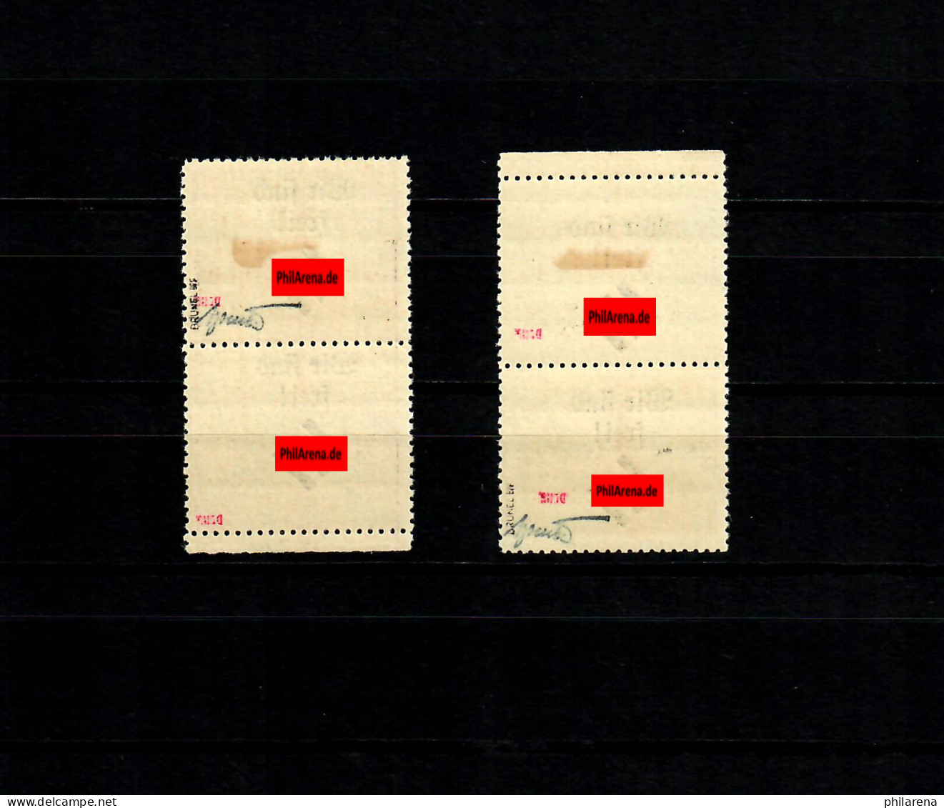 B&M: Mährisch Ostrau, MiNr. 17 LF, *, Leerfeld, BPP Signatur - Besetzungen 1938-45