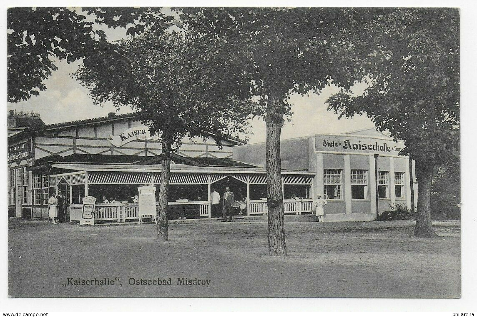 Ansichtskarte Kaiserhalle - Ostseebad Misdroy, Insel Wolin, Pommern - Autres & Non Classés