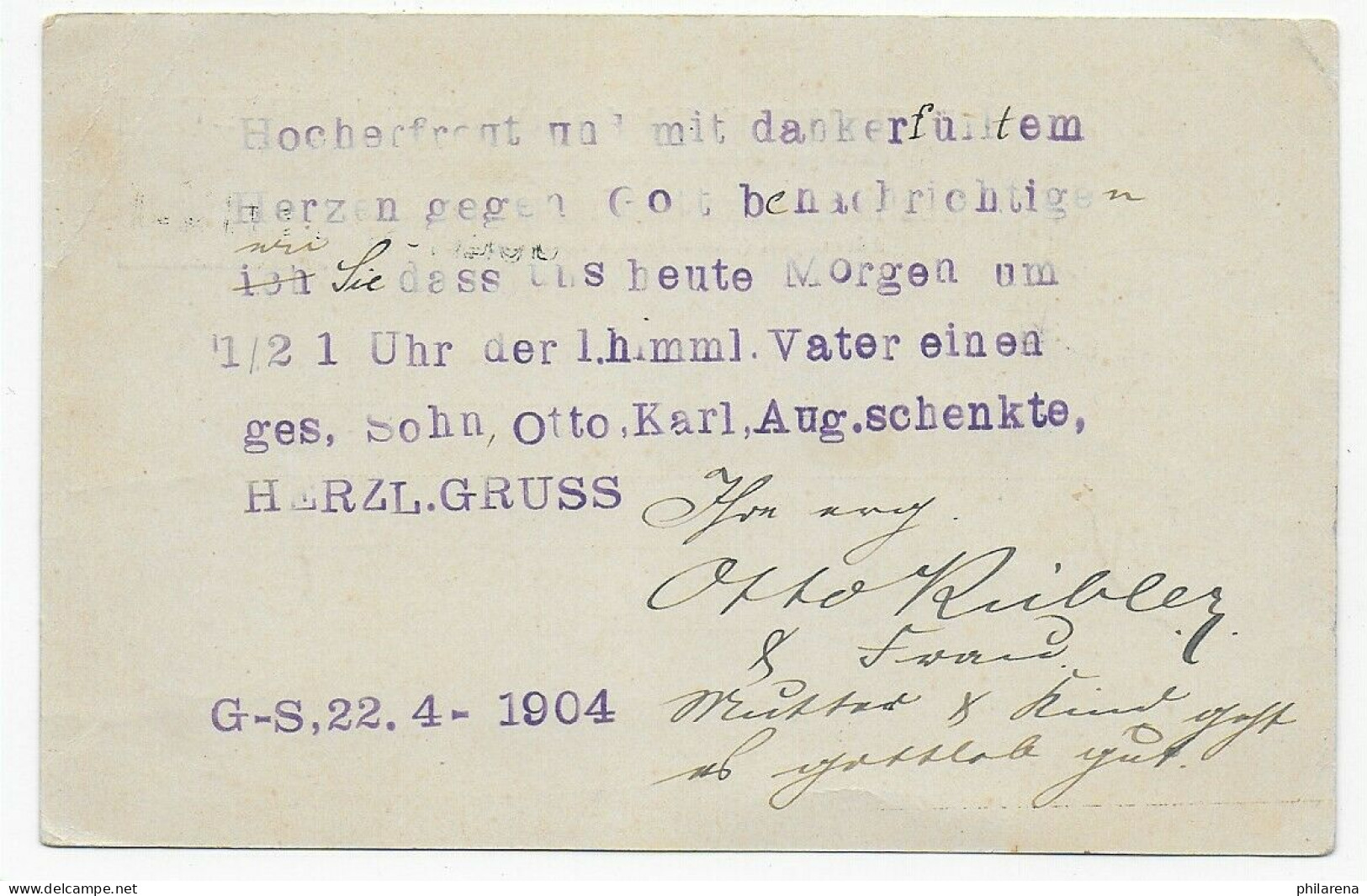 Nederlandsch-Indie: Penang 1904, Goenong-Sitoli, Nias Nach Tübingen - Indonesien