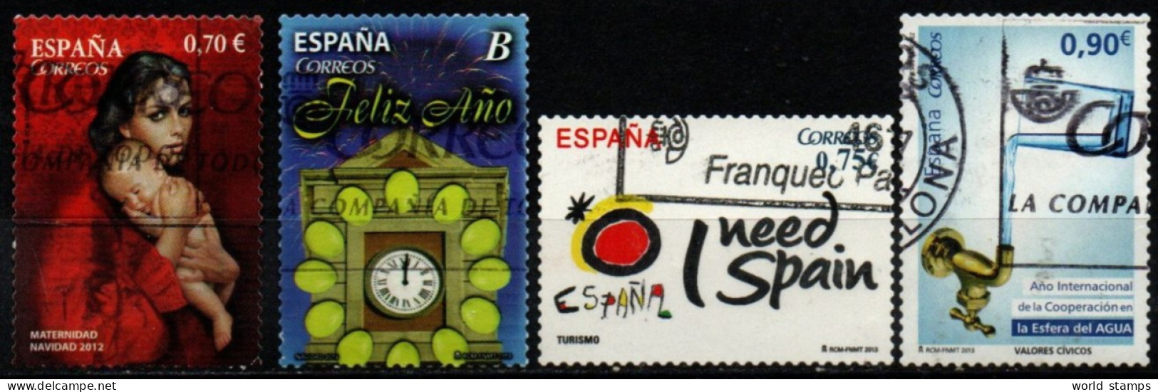 ESPAGNE 2012-3 O - Used Stamps